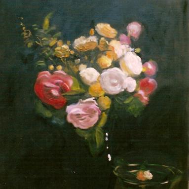 Bouquet de fleurs d'après André Derain, Musée de l'Orangerie, Paris