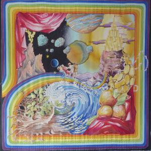 Sujet n°2 : Foulard 90 x 90 cm - Technique libre