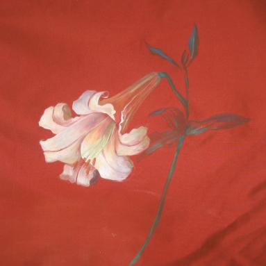 Housse de coussin, Taffetas de soie mélangée