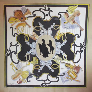 Crêpe de soie 90 x 90 cm 